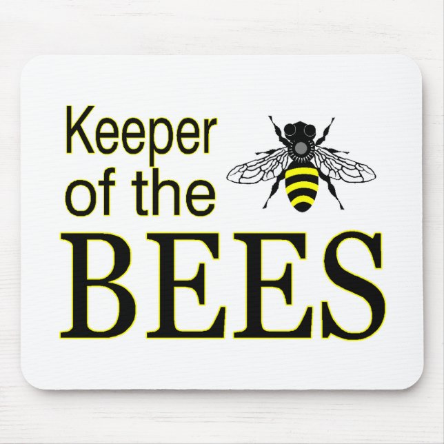 KEEPER OF THE BEES MOUSE MAT (Front)