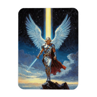 Keeper of the Celestial Gate Archangel Michael Magnet