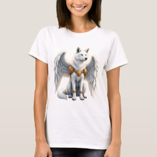 Keeper of the Dawn – The White Winged Wolf. T-Shirt