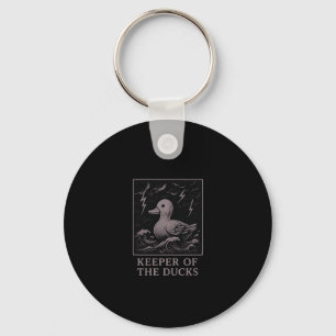 Keeper Of The Ducks Mystical Guardian Storm Rising Key Ring