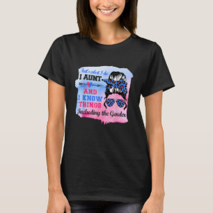 Keeper Of The Gender Auntie Keeper Of Gender Aunt T-Shirt