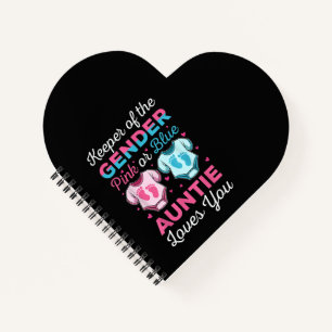 Keeper Of The Gender Auntie Loves You Baby Notebook