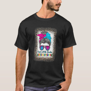 Keeper Of The Gender Auntie Loves You Women Messy T-Shirt
