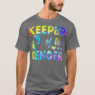 Keeper Of The Gender Baby Gender Reveal  T-Shirt