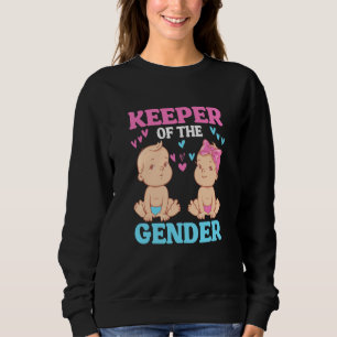 Keeper of the Gender Baby Party Gender Reveal Anno Sweatshirt
