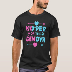 Keeper of the Gender Baby Party Gender Reveal Anno T-Shirt