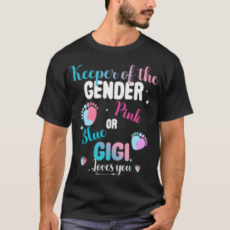 Keeper of the Gender Baby Reveal 2023 Gigi Loves T-Shirt