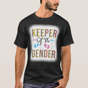 Keeper Of The Gender Baby Shower Gender Reveal Par T-Shirt