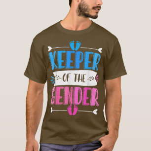 Keeper of the Gender Cute Baby Gender Reveal Part T-Shirt