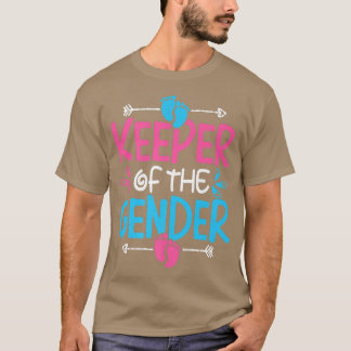 Keeper of the Gender Fun Gender Reveal Party Boy o T-Shirt