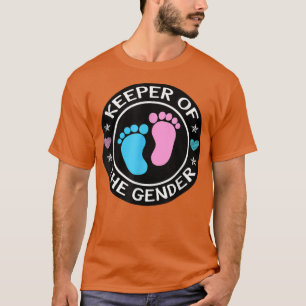 Keeper Of The Gender Gender Reveal Party T-Shirt