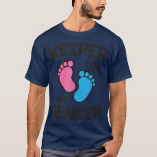 Keeper Of The Gender Gender Reveal  T-Shirt