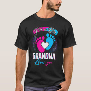 Keeper Of The Gender Grandma Loves You Funny Match T-Shirt