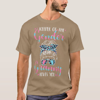 Keeper Of The Gender Granny Loves You Women Gender T-Shirt
