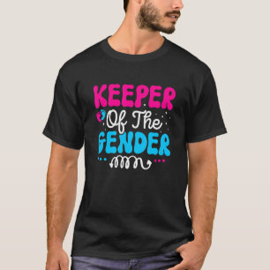 Keeper of the Gender Groovy Gender Reveal T-Shirt