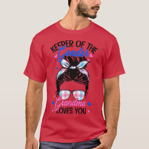 Keeper of the Gender Mummy loves you Gender Reveal T-Shirt
