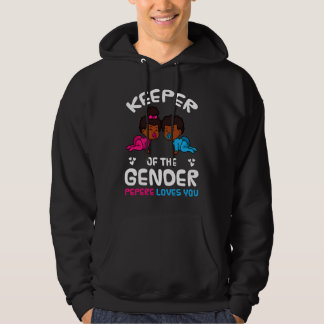 Keeper of the Gender Pepere Loves You African Amer Hoodie