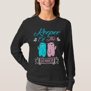Keeper of the Gender Pink and Blue Teddy Bear T-Shirt