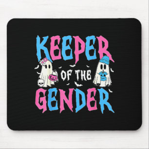 Keeper Of The Gender Pumpkin Halloween Baby Gender Mouse Mat