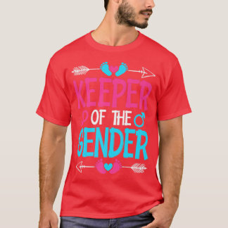 Keeper Of The Gender Reveal Baby Announcement Part T-Shirt