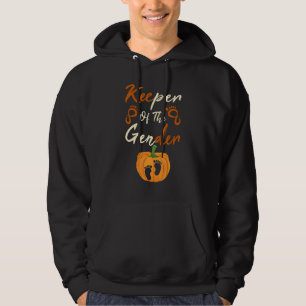 Keeper Of The Gender Reveal Baby Halloween Party Hoodie