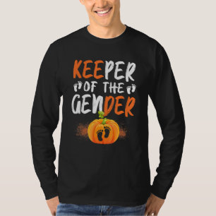 Keeper Of The Gender Reveal Baby Halloween Party T-Shirt