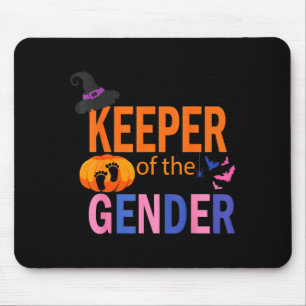 Keeper Of The Gender Reveal Baby Halloween Pregnan Mouse Mat