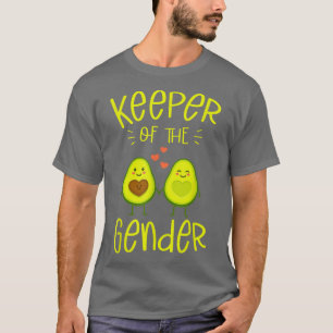 Keeper Of The Gender Reveal Baby Shower Party Avoc T-Shirt