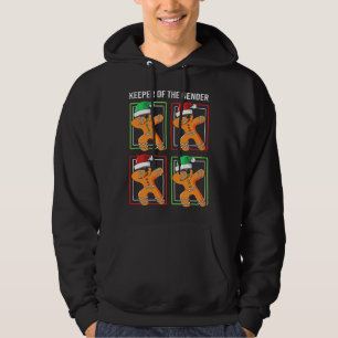 Keeper Of The Gender Reveal Gingerbread Christmas Hoodie