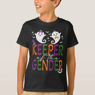 Keeper Of The Gender Reveal Halloween Pregnancy An T-Shirt