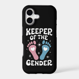 Keeper Of The Gender Reveal Party Boy Girl Family