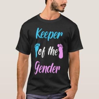 Keeper of the gender reveal  Party Supplies T-Shirt