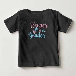 Keeper Of The Gender Shirt, Gender Reveal Baby T-Shirt