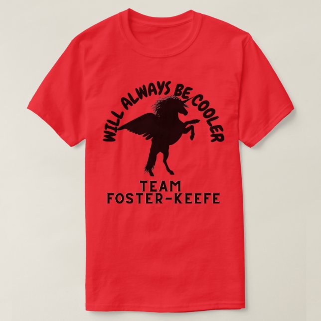 keeper of the lost cities kids team foster keefe T-Shirt (Design Front)