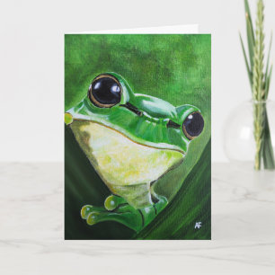 Keeper of the Water Painting by Alfred Fox Card
