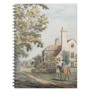 Keepers House in Richmond Park, 1757 (pen, ink & w Notebook