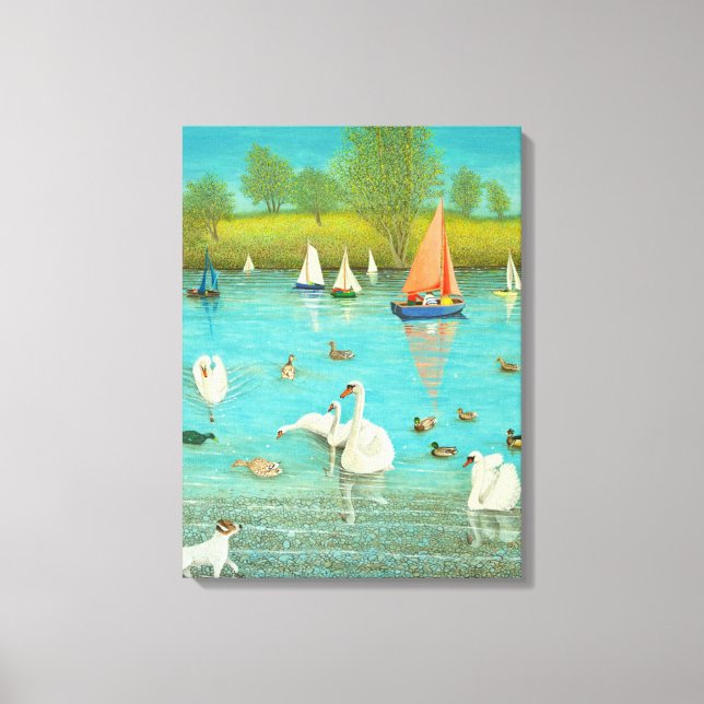 Keeping a Watchful Eye 2013 Canvas Print (Front)