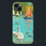 Keeping a Watchful Eye 2013 iPhone 13 Case<br><div class="desc">Keeping a Watchful Eye  2013 (acrylic on calico)  Scott  Pat / Private Collection / Bridgeman Images</div>