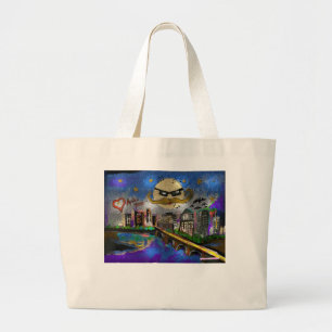 Keeping Austin Texas Weird Large Tote Bag