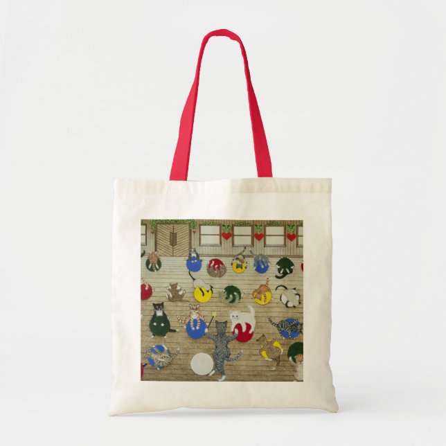 Keeping fit tote bag (Front)