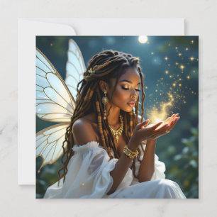 Keeping in Touch   Fairy and Gold Dust Card