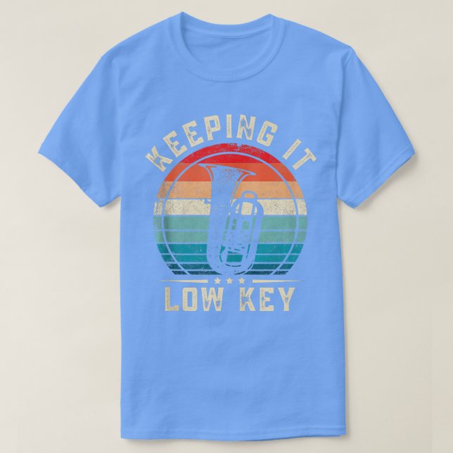 Keeping It Low Key Funny uba ank op  T-Shirt (Design Front)