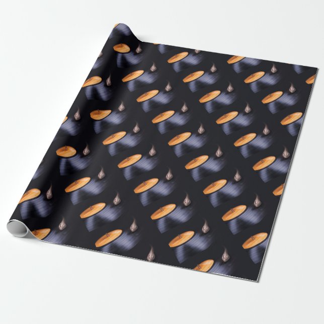 Keeping It Old School Wrapping Paper (Unrolled)