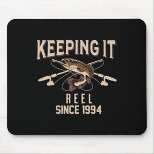 Keeping It Reel Since 1994 Fisherman Fisherwoman B Mouse Mat