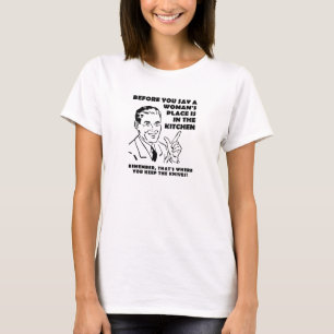 Keeping Knives in the Kitchen Funny T-shirt