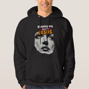 Keeping my eyes on JESUS - Christian Hoodie