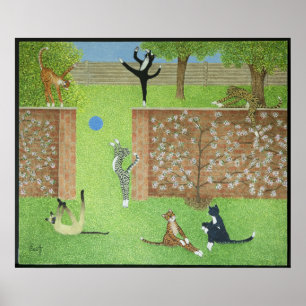 Keeping on ones toes poster