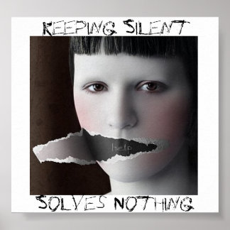 Keeping Silent, Solves Nothing Poster