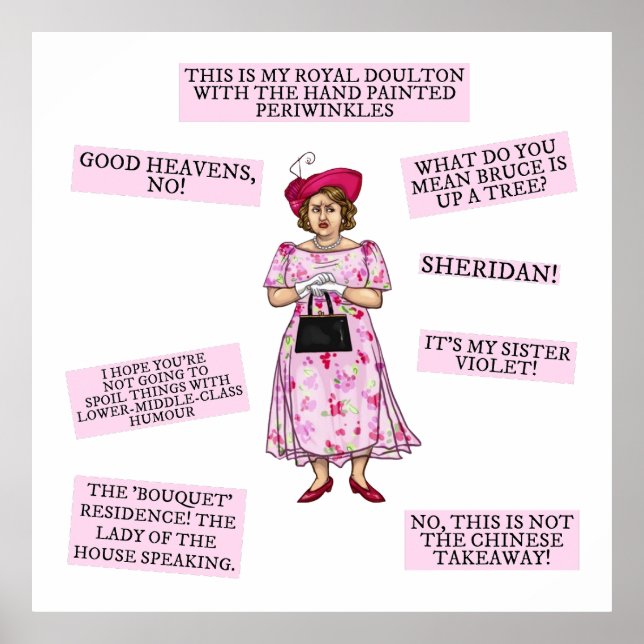 Keeping Up Appearances Poster (Front)