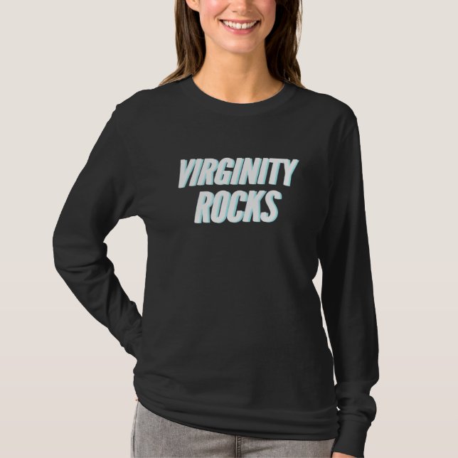 Keeping Your Virginity Really Rocks Movement Men & T-Shirt (Front)